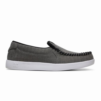 DC Villain TX SE Slip-On Férfi Tornacipő Fehér/Szürke (DMZF25403)